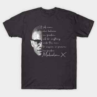 Malcolm X Freedom T-Shirt